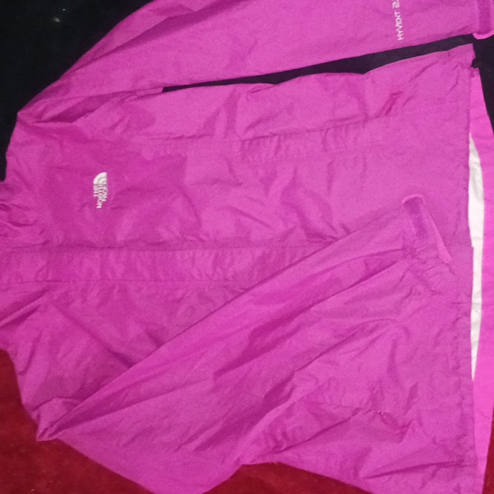 The north face rain jacket